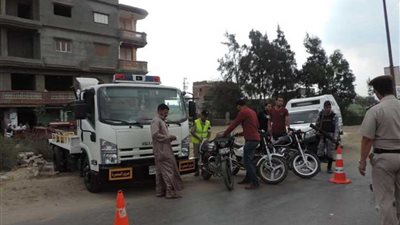 تحرير 2119 مخالفة مرورية وضبط 961 هاربًا بالبحيرة