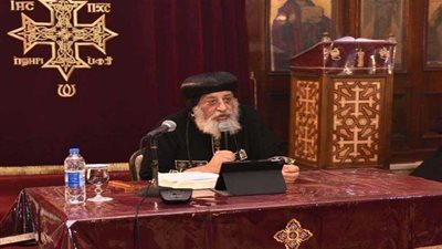 عقب عودته من رحلة خارجية.. قداسة البابا يعقد اجتماع الأربعاء الأسبوعي 