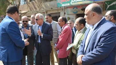 محافظ الجيزة :3 مليون جنية لرصف الشوارع الفرعيه بأبو النمرس