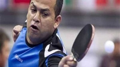 سيد محمد يتأهل إلى نصف نهائي بطولة العالم لتنس الطاولة البارالمبي