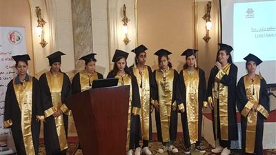 تخريج دفعة جديدة من الفتيات الكفيفات بأسقفية الخدمات