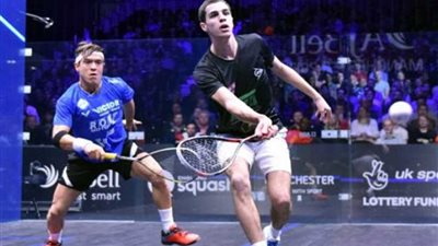 على فرج يتأهل لقبل نهائي بطولة تشانيل فاس للأسكواش