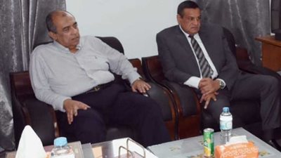 محافظ البحيرة يستقبل وزير الزراعة لافتتاح موسم الصيد بمزرعة برسيق