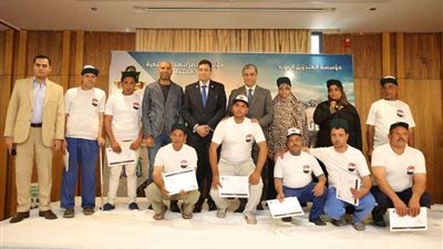 نجم القلعة الحمراء سيد عبد الحفيظ في حفل تدشين مبادرة 