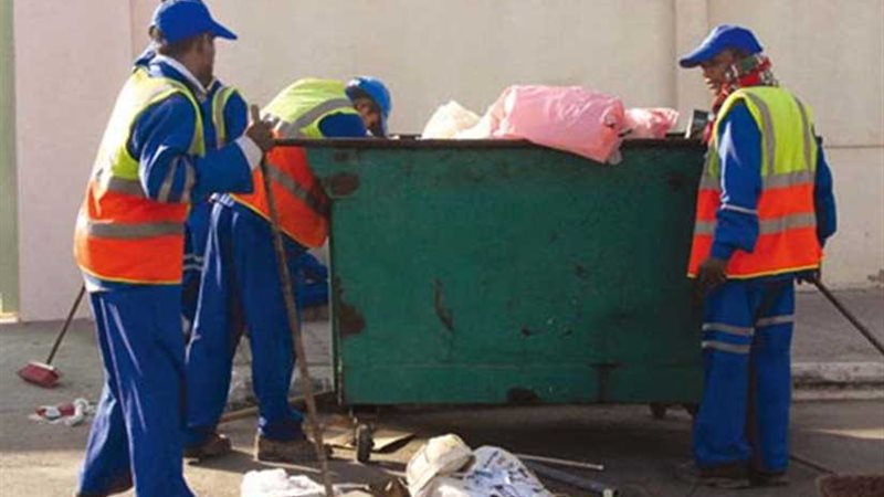 تكريم عمال النظافة