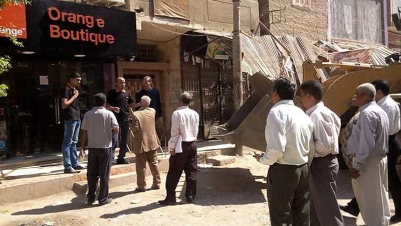 إزالة ٣٣ حالة إشغالات