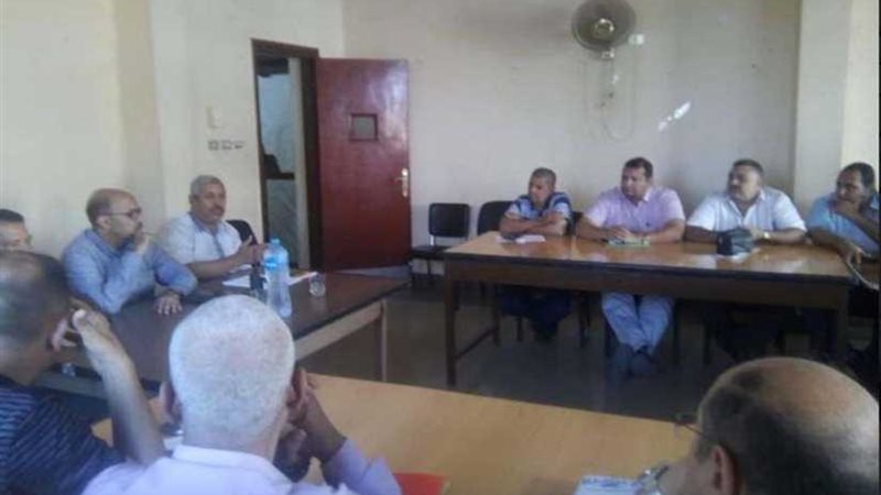 وكيل صحة أسيوط يلتقي