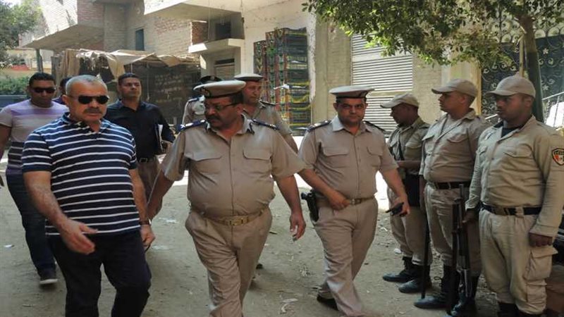 مدير امن المنيا يتفقد