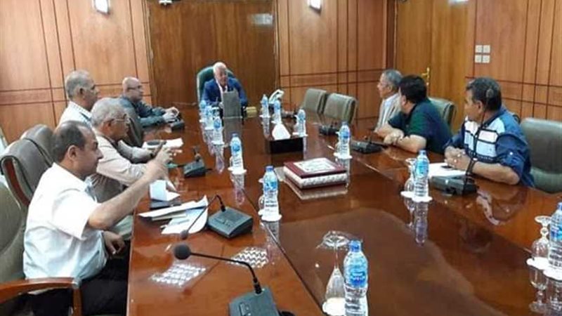 محافظ بورسعيد يتابع