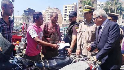 ضبط دراجة بخارية مُبلغ بسرقتها بالبحيرة