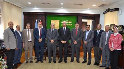 جامعة الإسكندرية تستقبل 