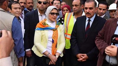 وزيرة الصحة توجه بسرعة إنشاء مستشفى أبوتيج النموذجي
