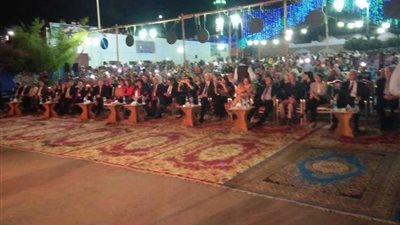 وزير الثقافة والآثار والسياحة والتضامن في احتفالات قصور الثقافة بعيد ميلاد رمسيس بأسوان