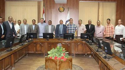 تطوير شامل لمنظومة الأمن الإدارى بجامعة بنى سويف