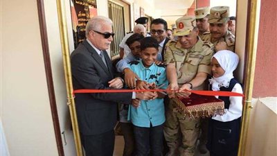القوات المسلحة تفتتح مدرستين لخدمة بدو جنوب سيناء