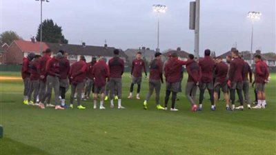 ليفربول يختتم تدريباته لموقعة أبطال اوروبا