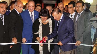 وزيرة الثقافة تفتتح الدورة الرابعة من ملتقي للخط العربي