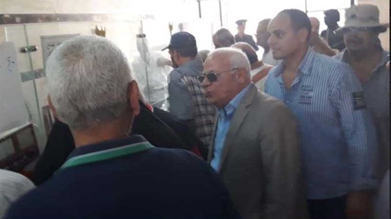 محافظ بورسعيد يتابع