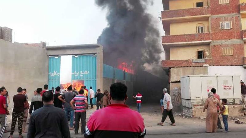 السيطرة على حريق