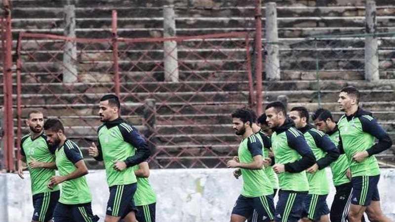 المصري يواصل تدريباته