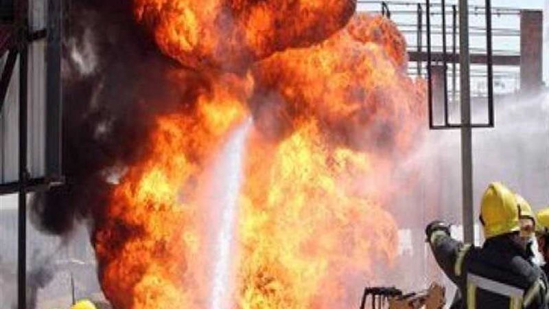 السيطرة على حريق