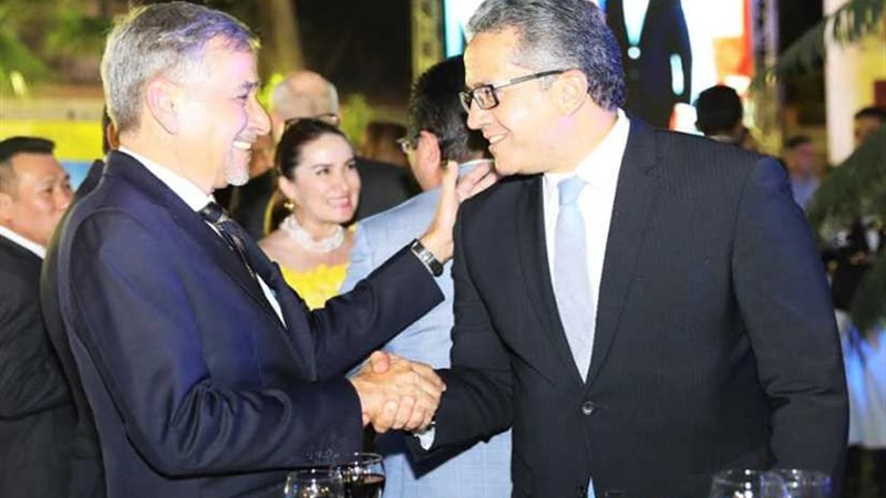 وزير الآثار يشارك