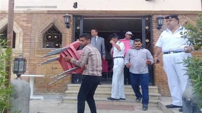استمرار حملات غلق المقاهي المخالفة بمدينة نصر 