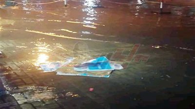 سقوط أول ضحية لأمطار الإسكندرية