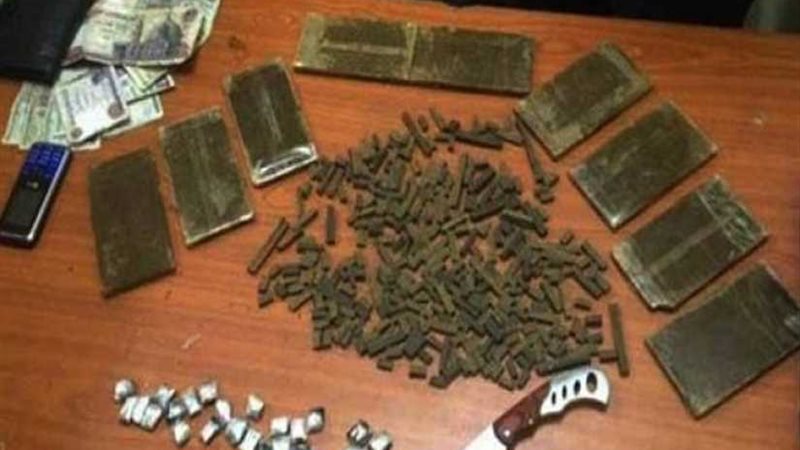 ضبط عاطل بحوزته 5