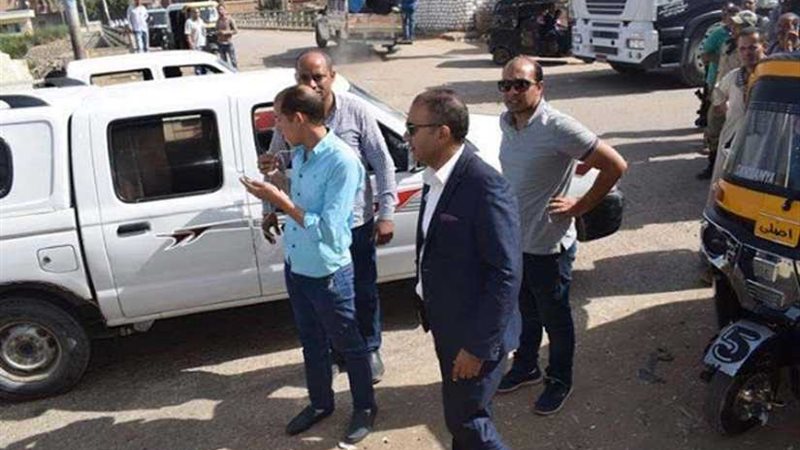 ضبط سيارة نقل تلقي