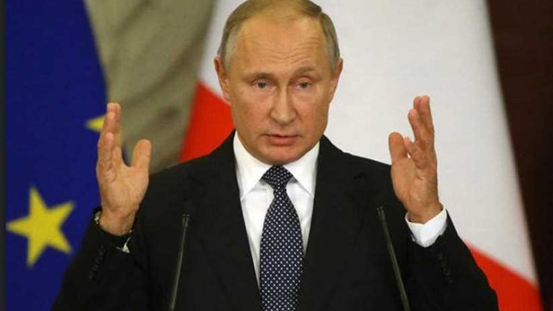 الرئيس الروسى يهدد