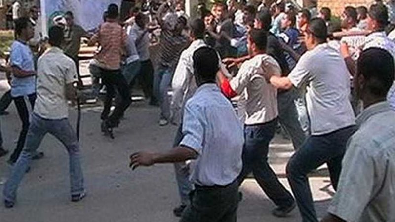 إصابة 7 أشخاص فى