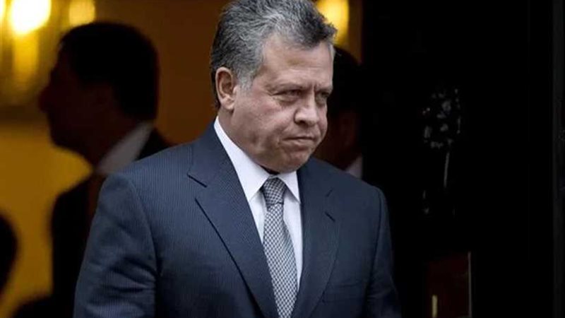 العاهل الأردني يتلقى