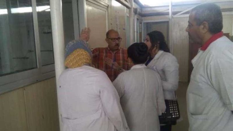 وكيل صحة أسيوط يتفقد