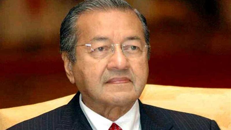 مهاتير محمد يستقبل