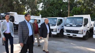 26 مليوناً و500 ألف جنيه قيمة معدات نظافة جديدة بمحافظة البحيرة