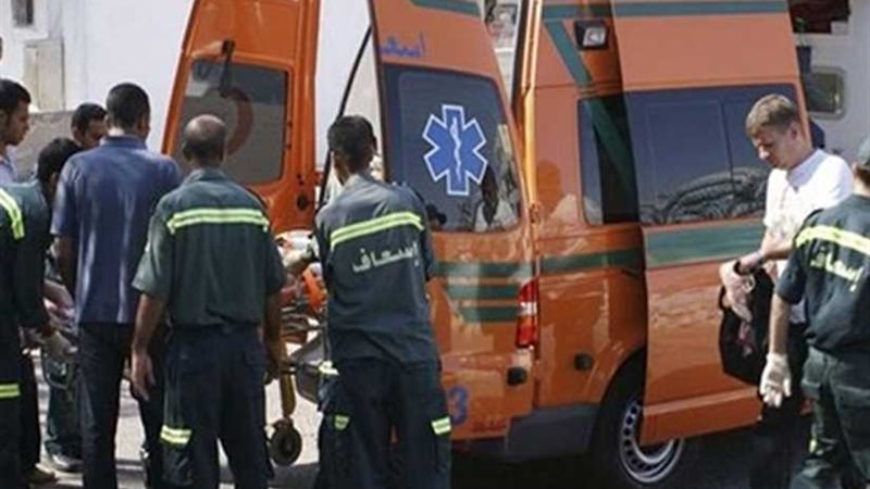 سقوط 4 عمال في خزان