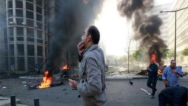 امرأة تفجر نفسها