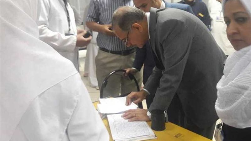 محافظ أسيوط يتفقد