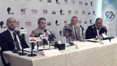 انطلاق مؤتمر صحفي لبرنامج توفيق عكاشة على 