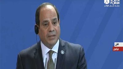 نص كلمة الرئيس السيسي في المؤتمر الصحفي عقب الاجتماع المشترك مع المستشارة الألمانية