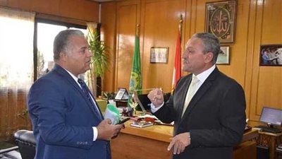 محافظ الإسماعيلية يستقبل وكيل وزارة التربية والتعليم