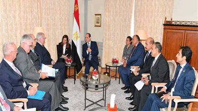 السيسي يؤكد أهمية تكثيف التعاون بين مصر وألمانيا في مكافحة الإرهاب والهجرة غير الشرعية