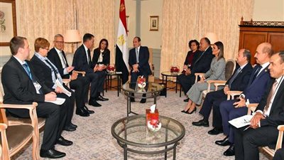 المتحدث الرئاسي: الرئيس السيسي أعرب عن التطلع لزيادة الاستثمارات الألمانية في مصر