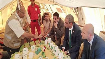 الهلال الاحمر المصري يشارك في مناورة لمواجهة السيول بمحافظة سوهاج