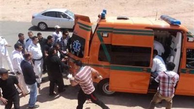 إصابة 9 أشخاص فى حادث تصادم بالطريق الزراعى بكفر الدوار