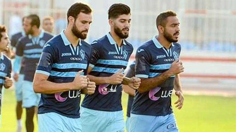 الزمالك يؤدي تدريبات