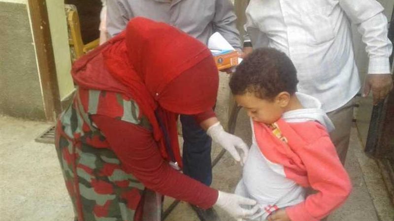 إصابة ١١ تلميذًا