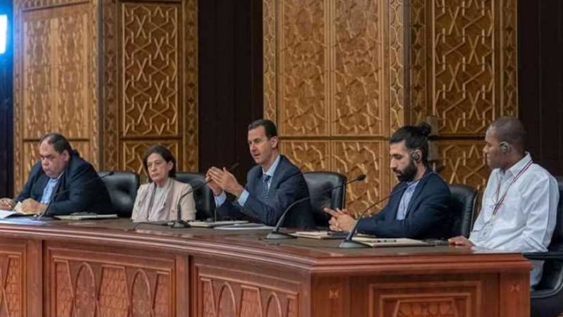 الأسد: أمريكا تروج