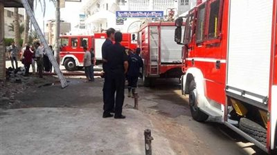 حريق بمركز أورام المنصورة